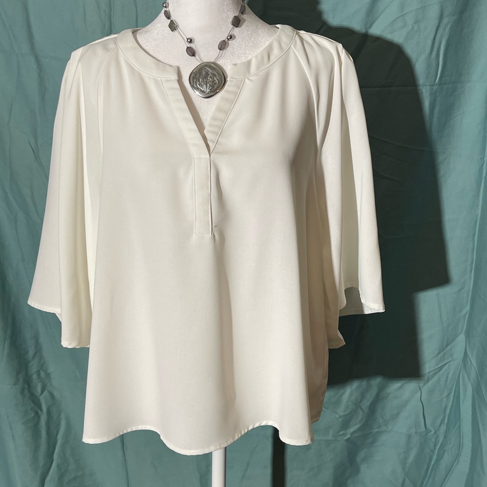 Amazon Cream Women's Blouse
